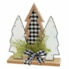 Brand new 👏 The Gerson Company 12"H Wood Holiday Trees W/ Pine And Bow Accent 🧨 -Outlet Gerson Store unnamed file 717