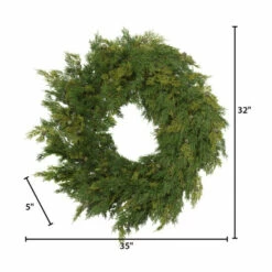 Buy 👏 The Gerson Company 32"D Cedar With Berry Wreath 🥰 -Outlet Gerson Store unnamed file 724
