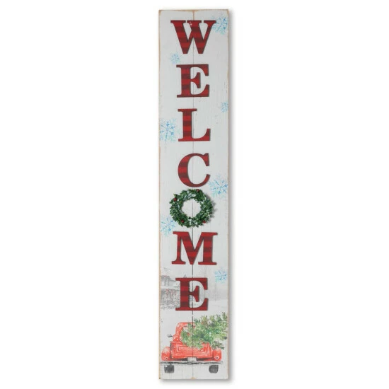 Outlet π The Gerson Company 46.75"H Wood Welcome Truck Porch Sign W/ Wreath π 3 Outlet π The Gerson Company 46.75"H Wood Welcome Truck Porch Sign W/ Wreath π