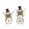 Flash Sale 👏 The Gerson Company 2pk Resin/Metal Snowman Figurines W/ Pine & Bow ✔️ -Outlet Gerson Store unnamed file 735