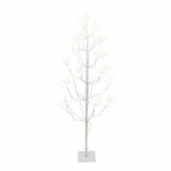 Hot Sale π― The Gerson Company 4'H Electric White Birch Tree W/ 336 LED Lights β