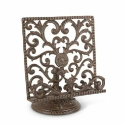 Hot Sale ✨ The Gerson Company Metal Acanthus Leaf Cookbook / Tablet Holder 🤩
