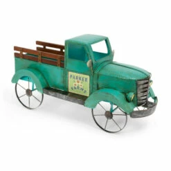 Wholesale π The Gerson Company 41"L Solar Lighted Metal Garden Truck π