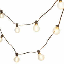 Discount π The Gerson Co. 15-Foot Solar Patio Light String With G50 Bulbs β¨