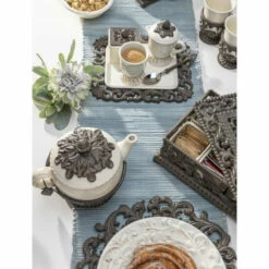 Brand new 😍 Gerson GG Collection Cream Ceramic 32oz Teapot W/ Acanthus Leaf Metal Base 🔥 -Outlet Gerson Store unnamed file 903