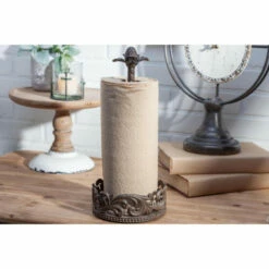 Best Pirce 🥰 Gerson GG Collection Paper Towel Holder In Acanthus Leaf Cast Metal 🛒 -Outlet Gerson Store unnamed file 911